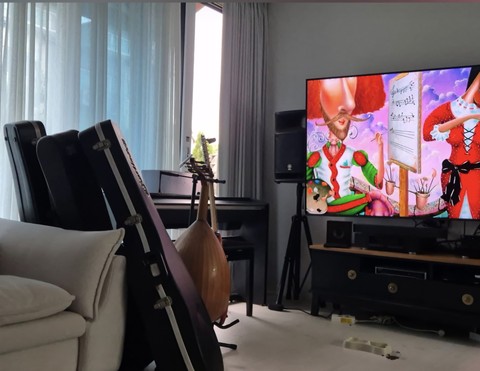 tapety Television, furniture