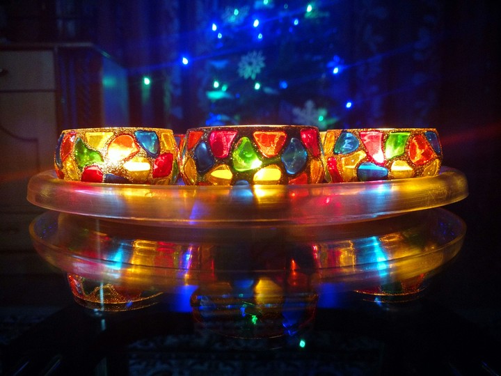 Colourful Candles