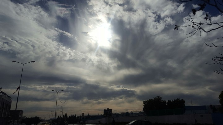 sun clouds