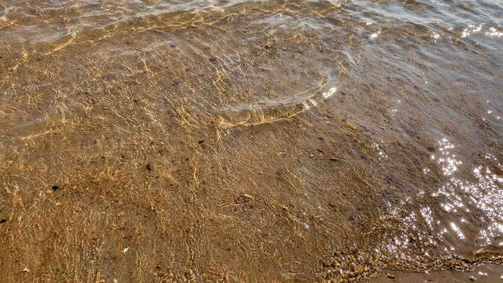 River beach