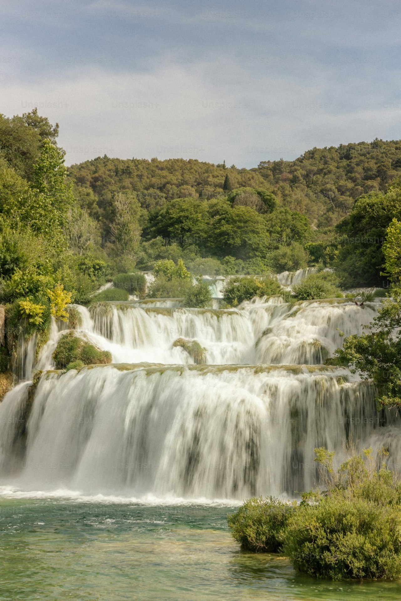 vegetation, waterfall duvar kağıtları