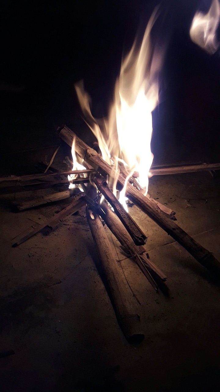 Fire side..