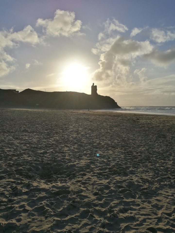 Castle Green at sundown