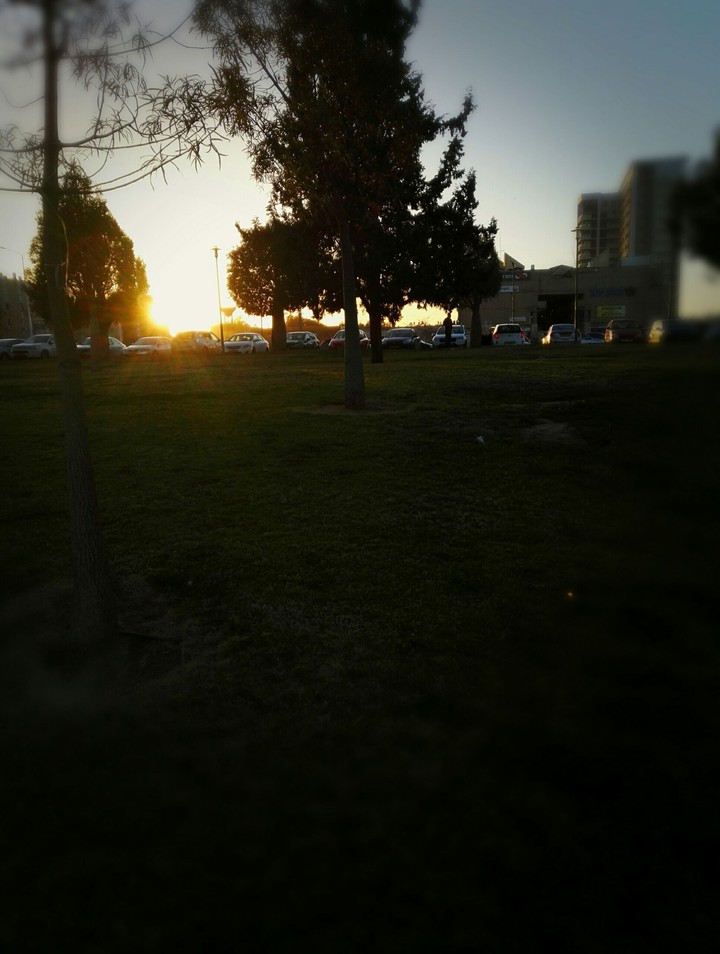 Sunset..