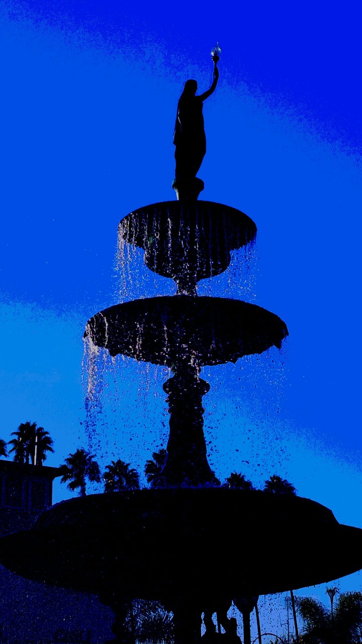 Silhouette Waterfall