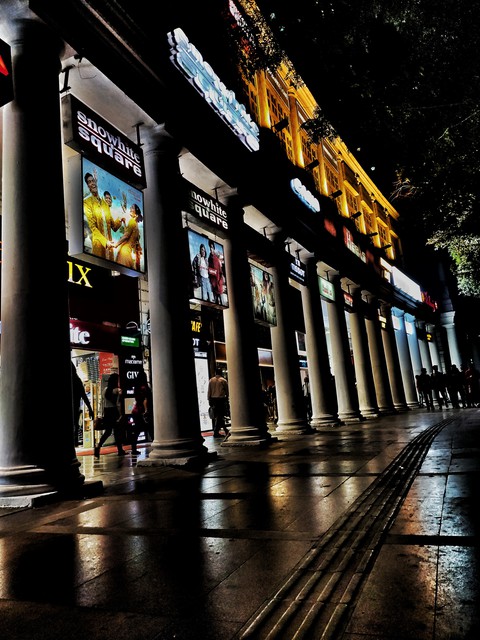 city lights