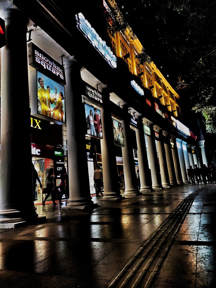 city lights