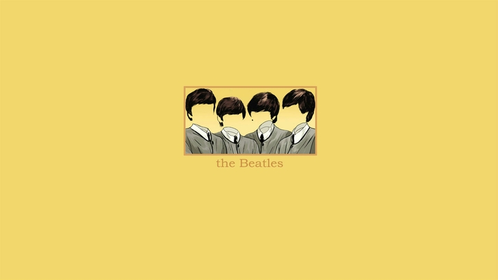 The Beatles Minimal Wallpaper