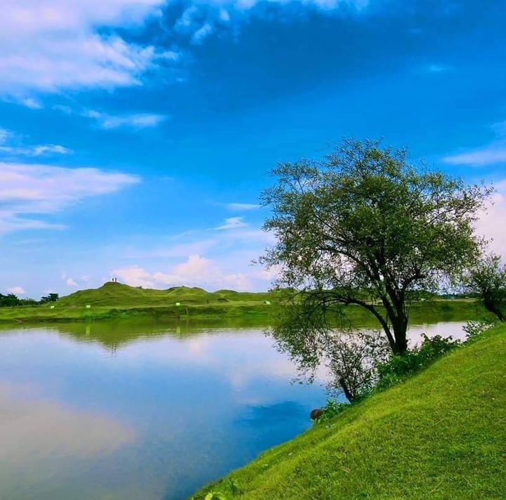 nice lake in Bangladesh