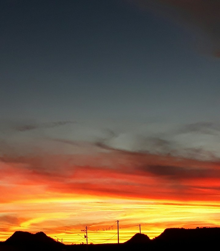 Por do sol