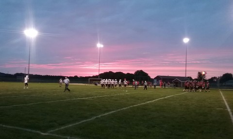Friday Night Football! (Beautiful Sunset)