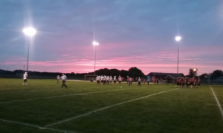 Friday Night Football! (Beautiful Sunset)