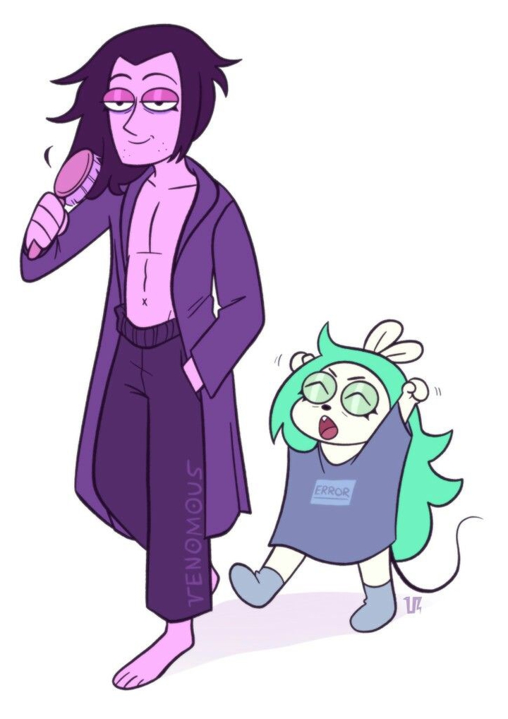 Professor Venomous and Fink