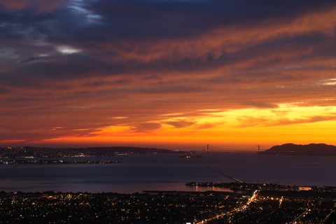 Sunset In The Bay