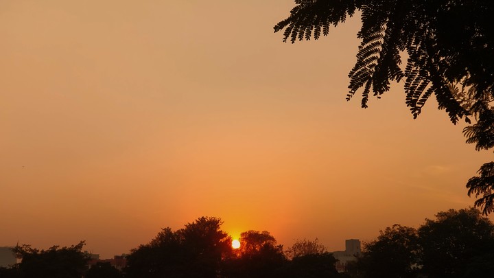 Sun set
