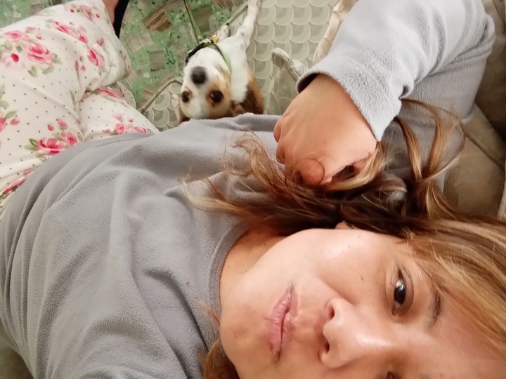 Kitty y yo, excelente día ❤️❤️❤️