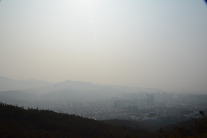 관악산의2월이미지