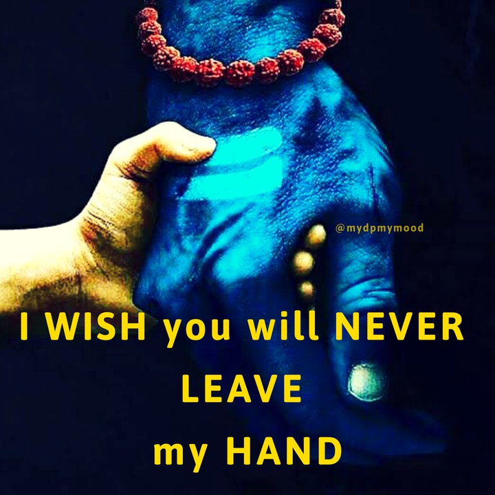 don't leave my hand