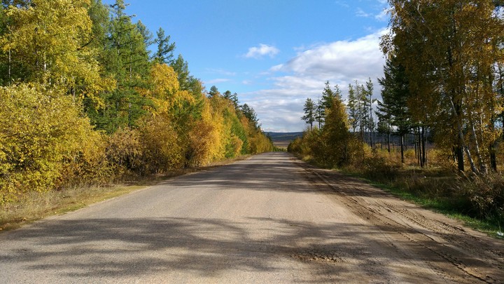 осень Бурятия