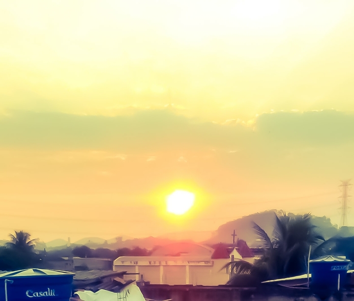 Por do sol
