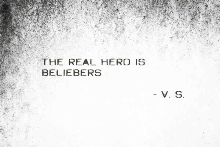 The Real Hero Is Beliebers