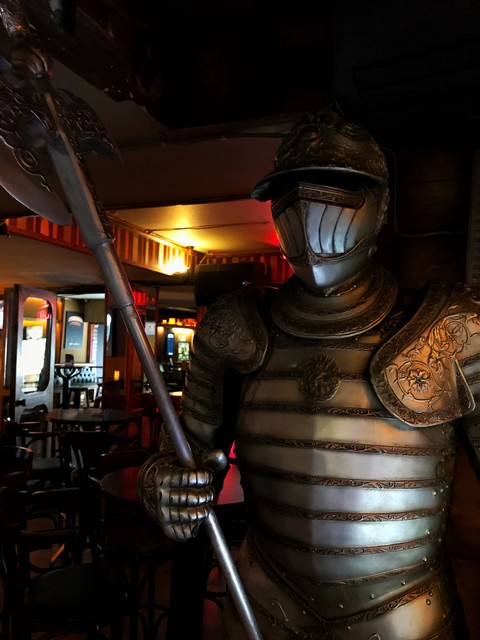 A knight in sherwood bar, izmir, Turkey