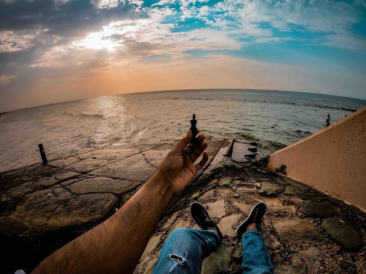 sea sunset