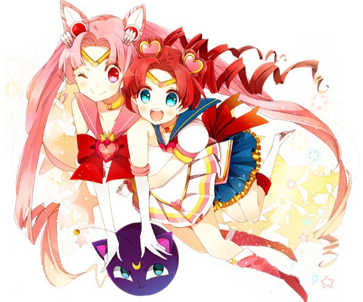 Sailor chibi moon & Sailor chibi chibi
