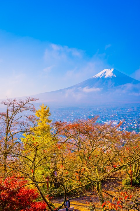 Autumn, Volcano वॉलपेपर
