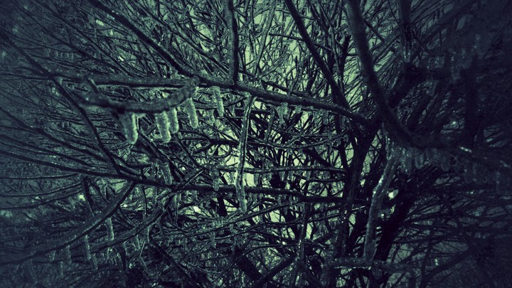 The magic of ice rain