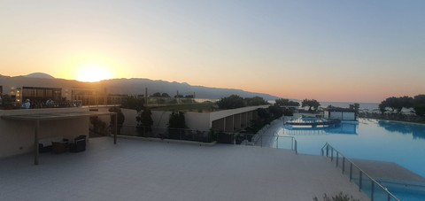 sfondi Building, sunrise
