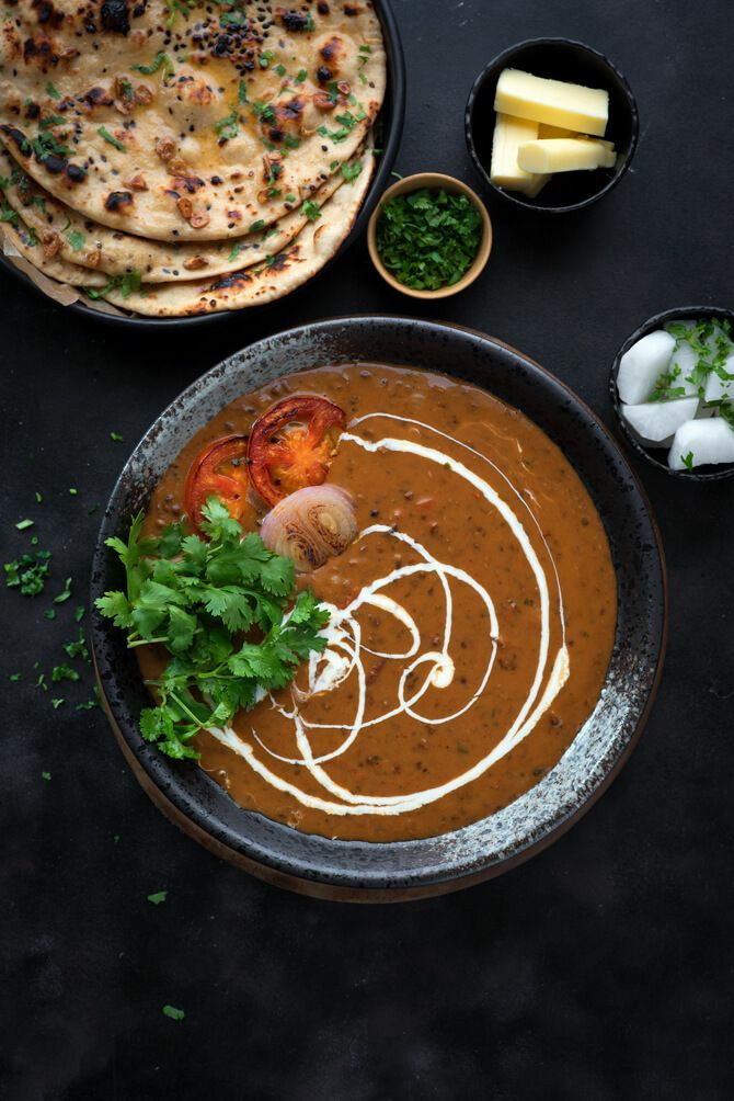 daal makhani with naan ❤️❤️❤️❤️