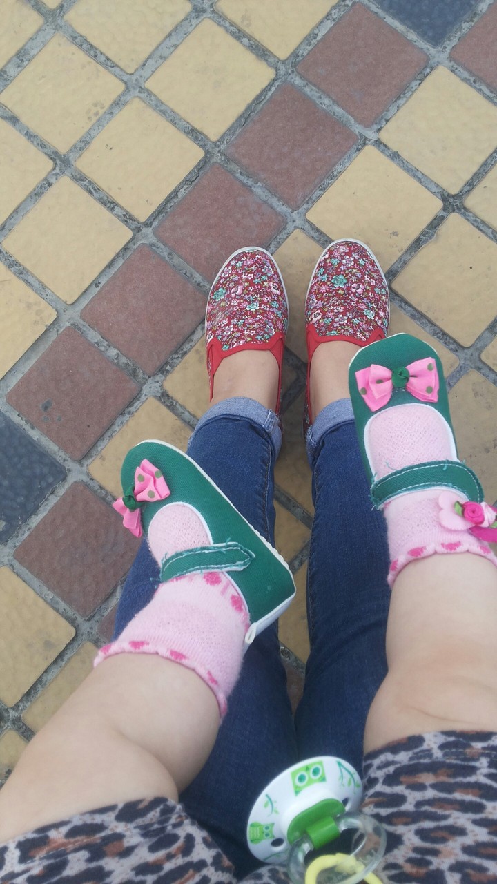 With my babygirl