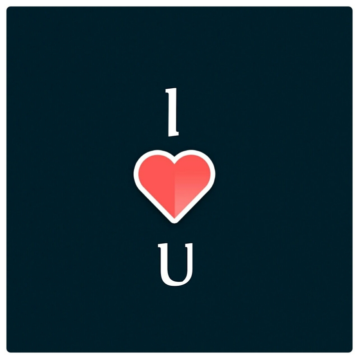 I love you