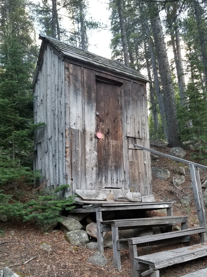 Ghost Town Outhouse