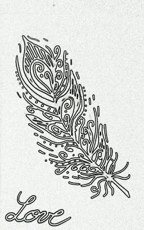 Love feather