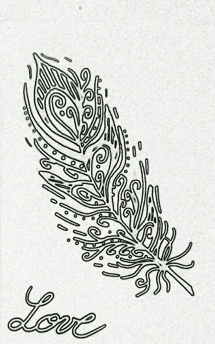 Love feather