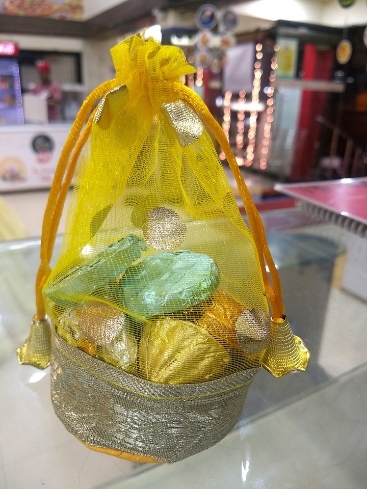 chocolate basket