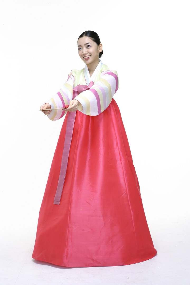 Couple in Korean Dress