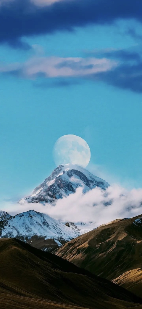 Sky, Blue, Mountainous_landforms