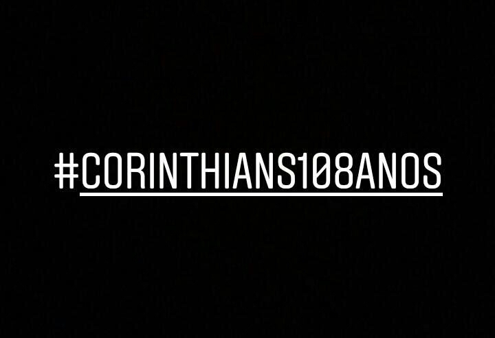 #Corinthians108Anos