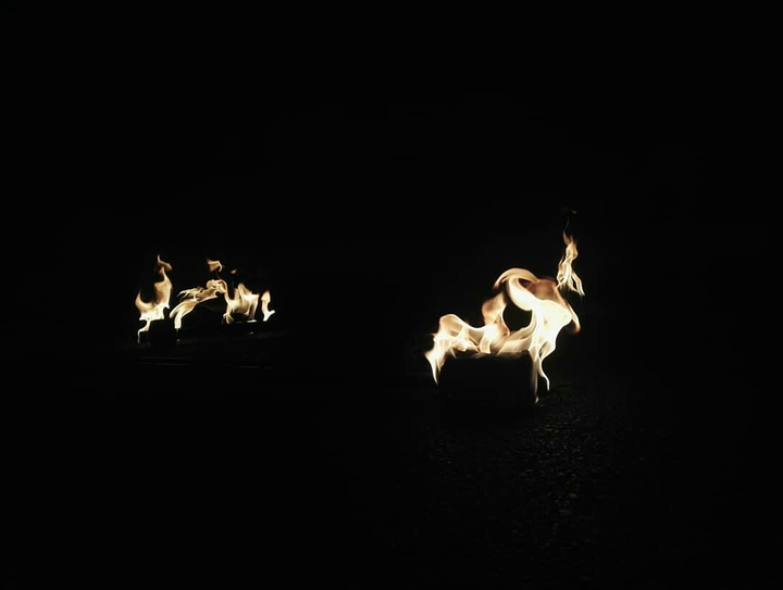 fire in the darkness