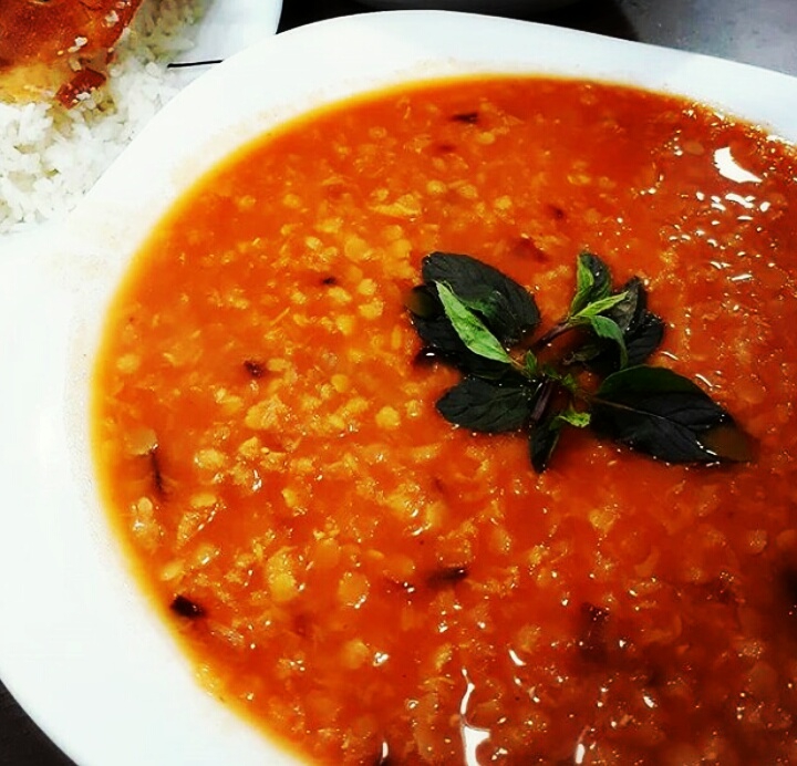 Red lentil stew