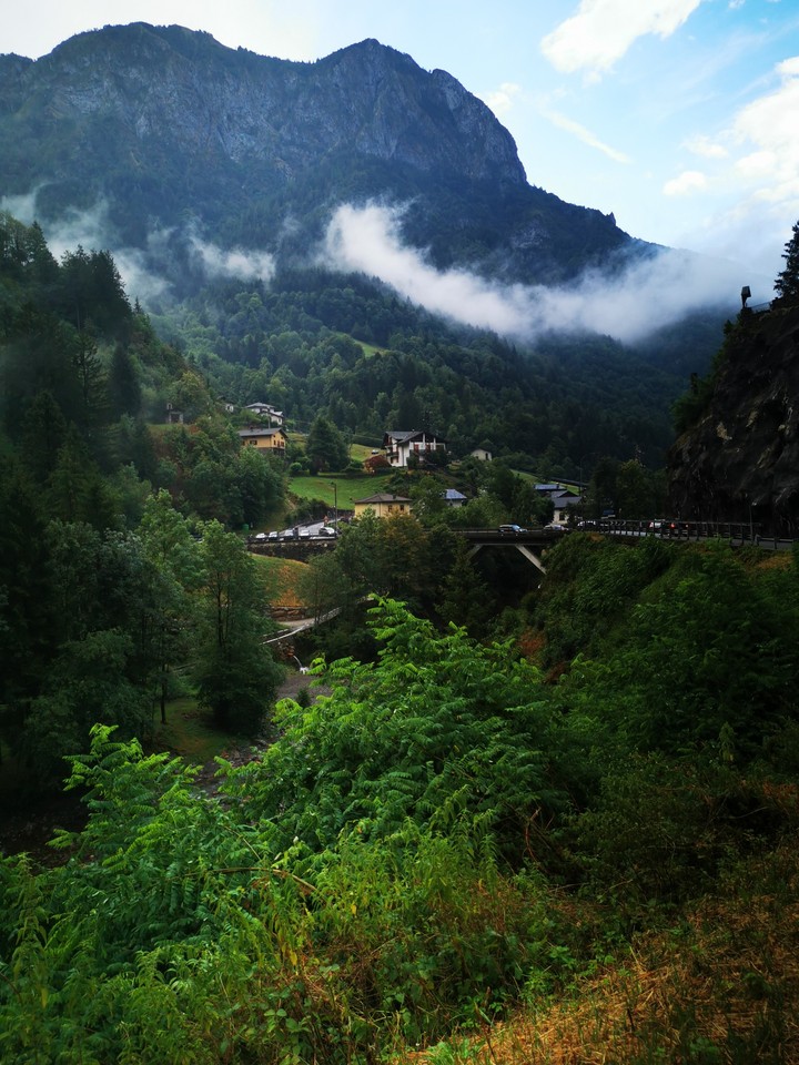 The mountains