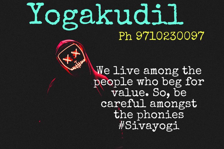 Be careful amongst phonies