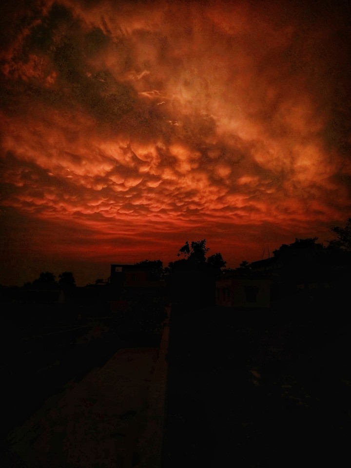 stair on sky