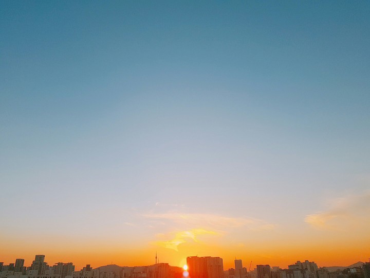 석양