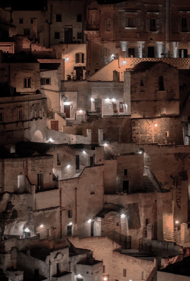 Matera by night