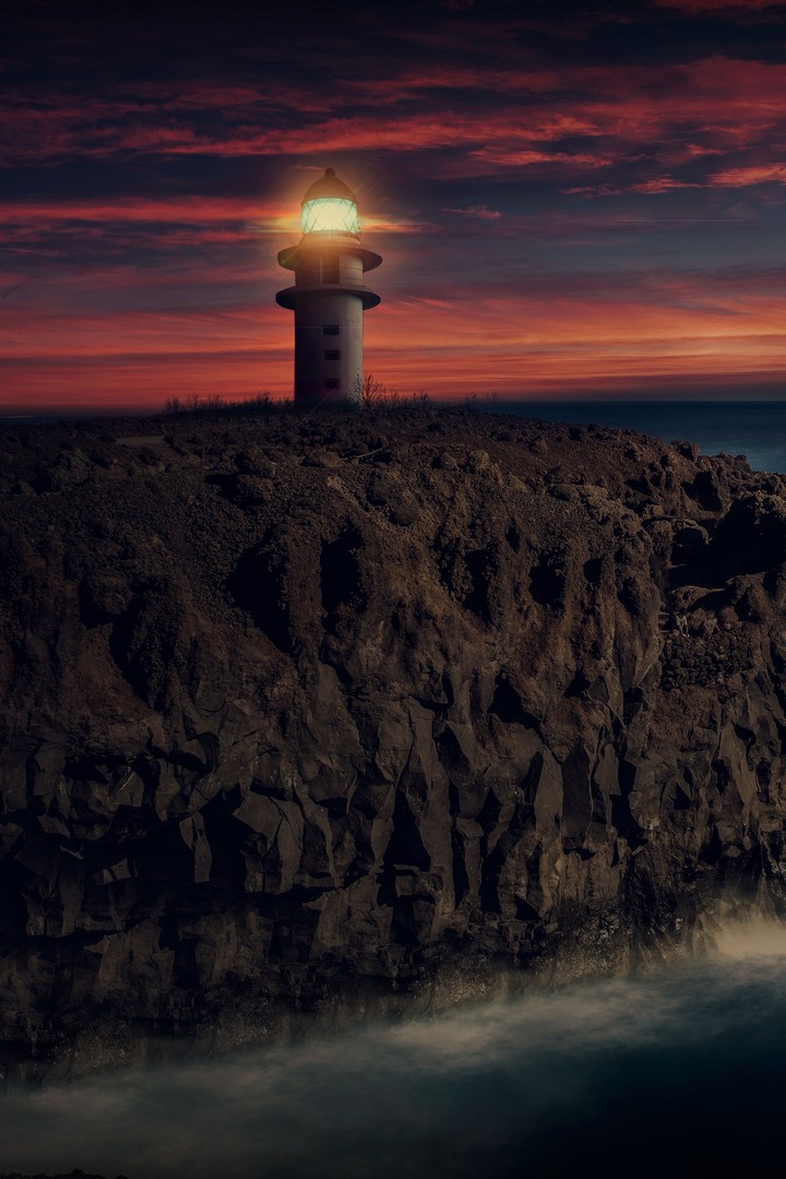 ταπετσαρίες lighthouse, sunrise