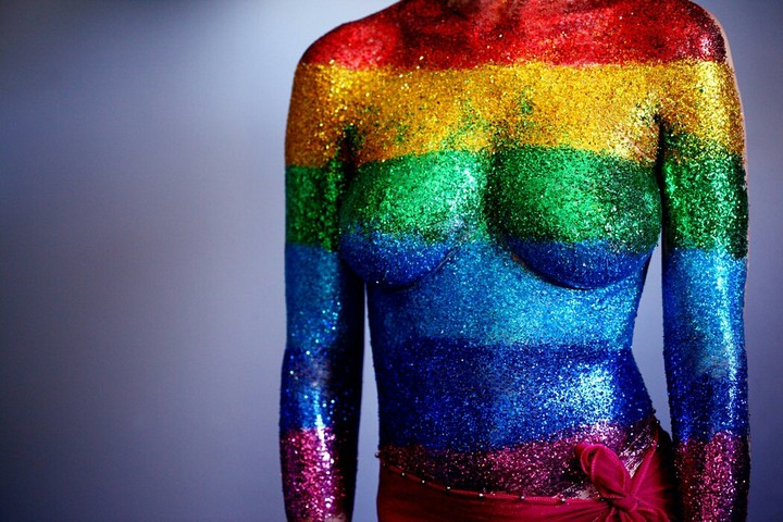 glitter...